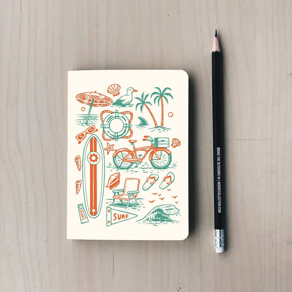 Mini Beach Life Notebook 