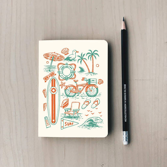 Mini Beach Life Notebook 