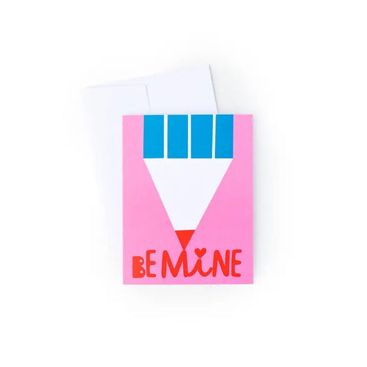Be My Valentine Card