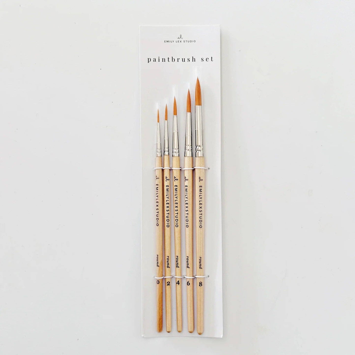 Watercolor Paintbrush Set/5
