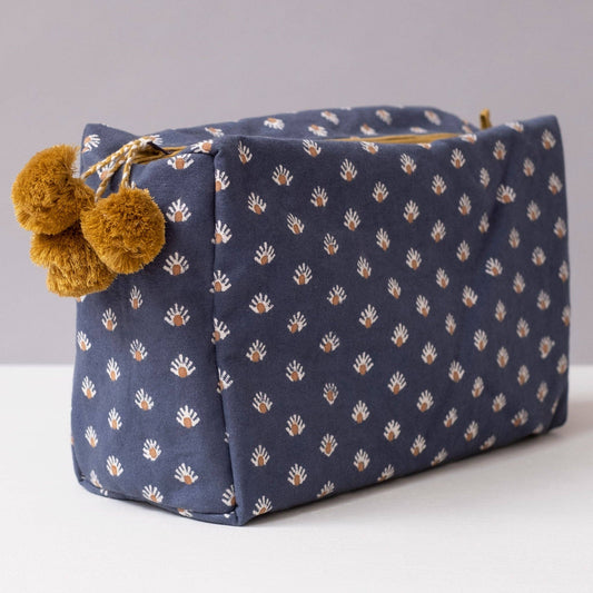Block Print Toiletry Bag