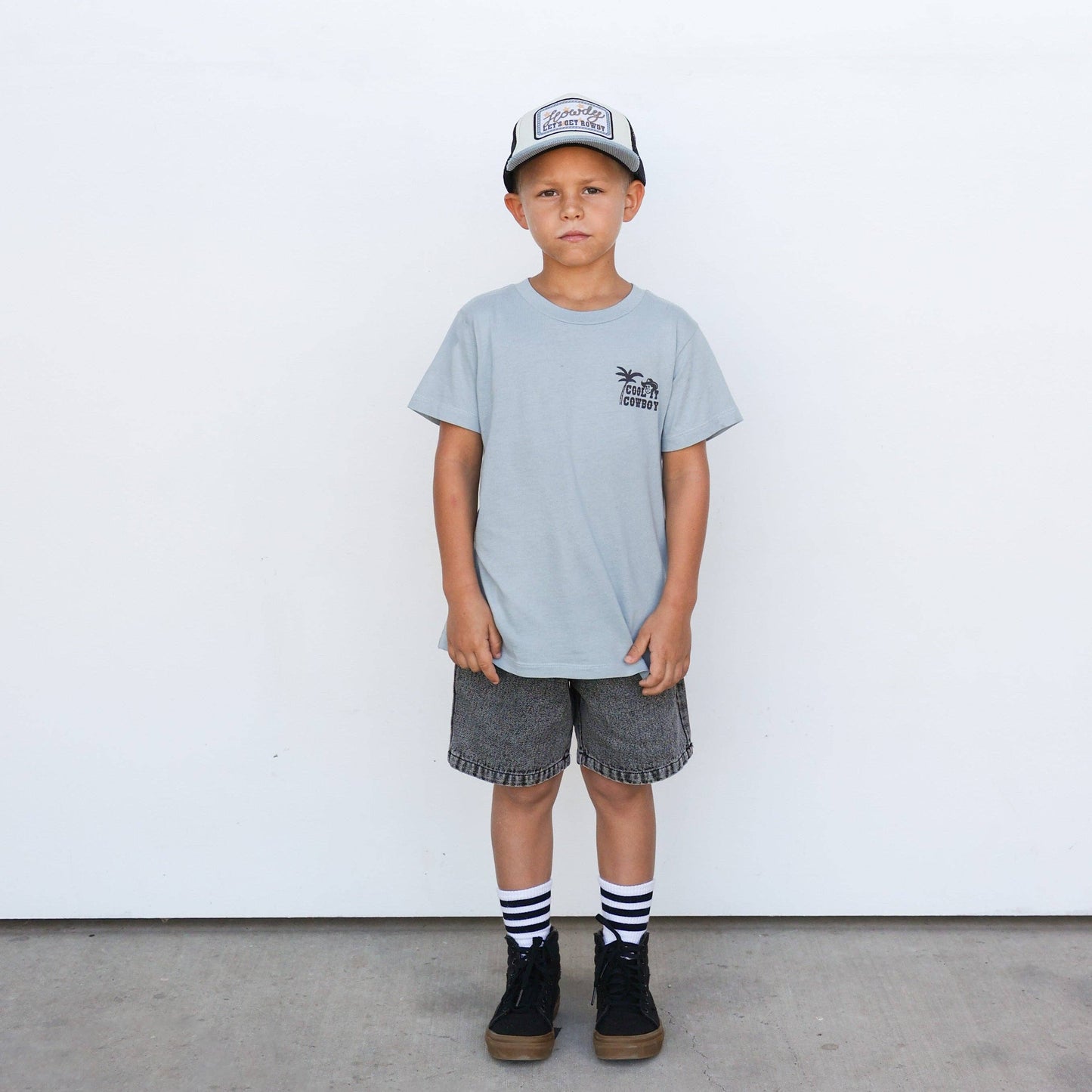 Cool It Cowboy Retro Kids Tee