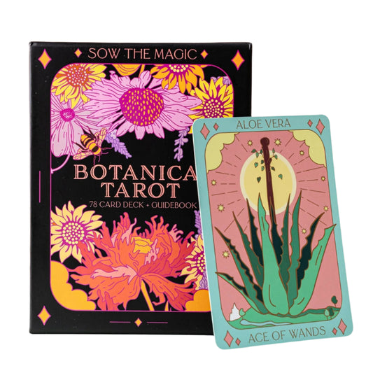 Botanical Tarot Deck + Guidebook