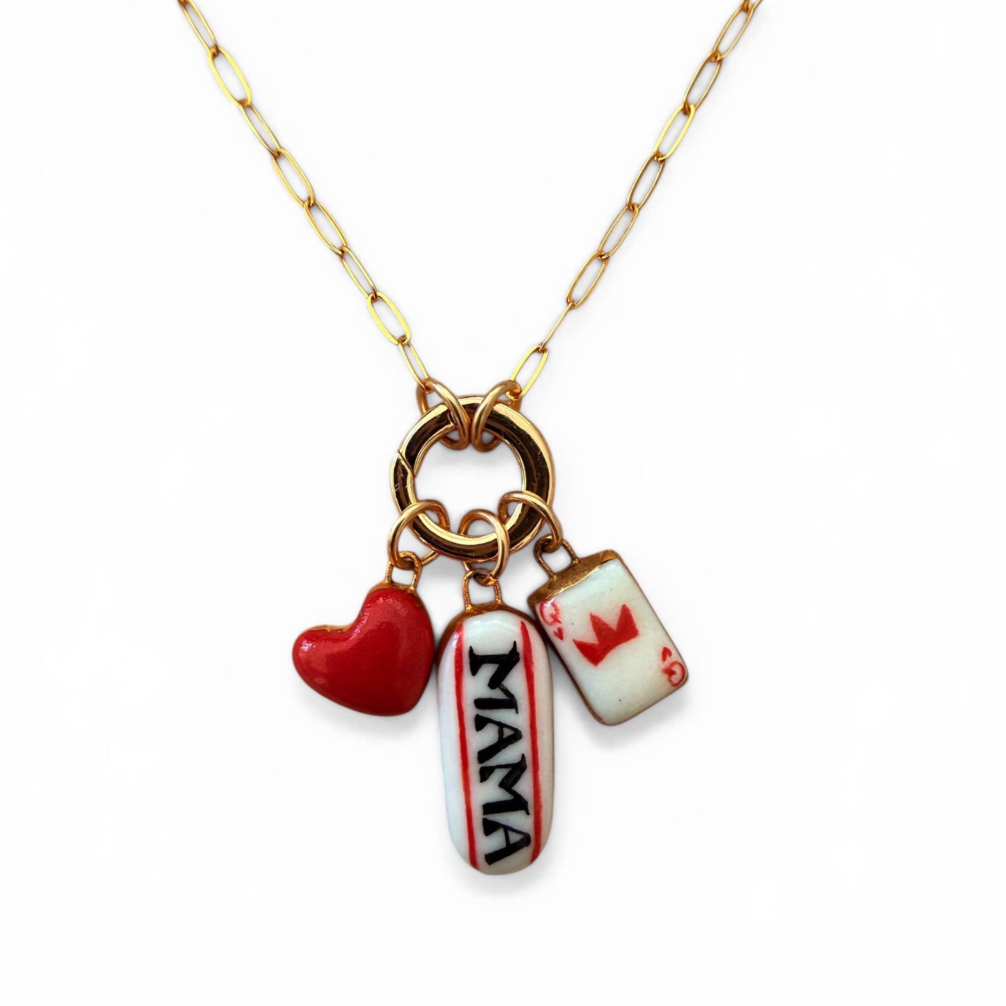 "Mama" Red Charm