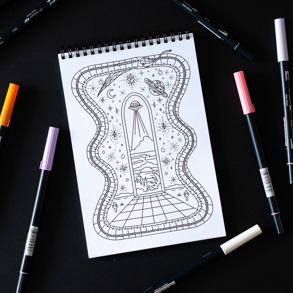 Magic Apothocary Coloring Book