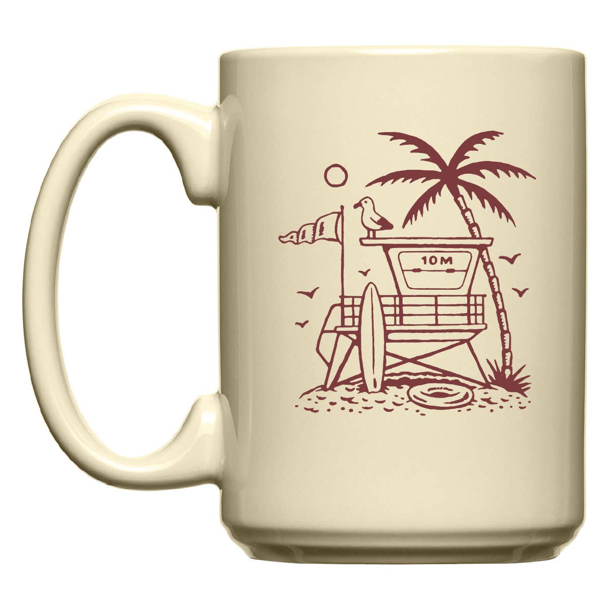 Lifeguard Tower Mug