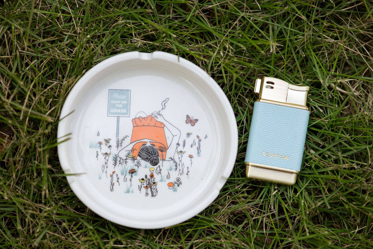 Porcelain Vintage Ashtray