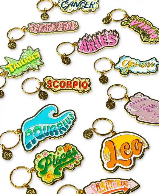 Zodiac Keychains