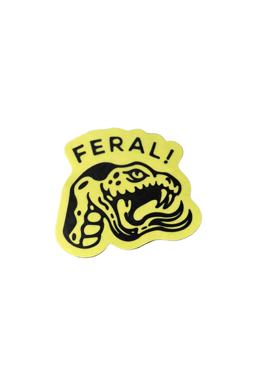 FERAL! Sticker