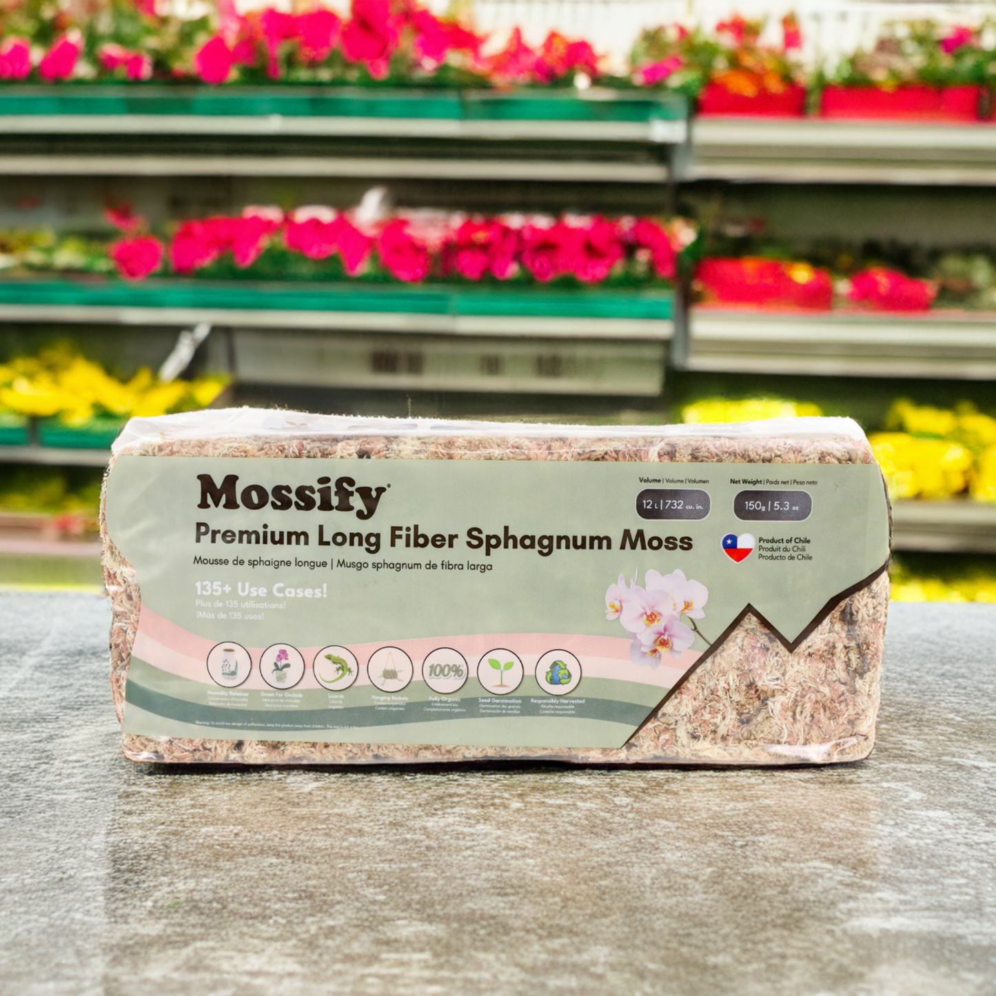 Long Fiber Sphagnum Moss