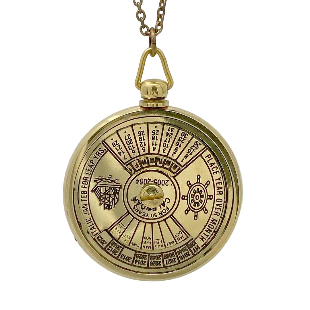 Calendar Necklace
