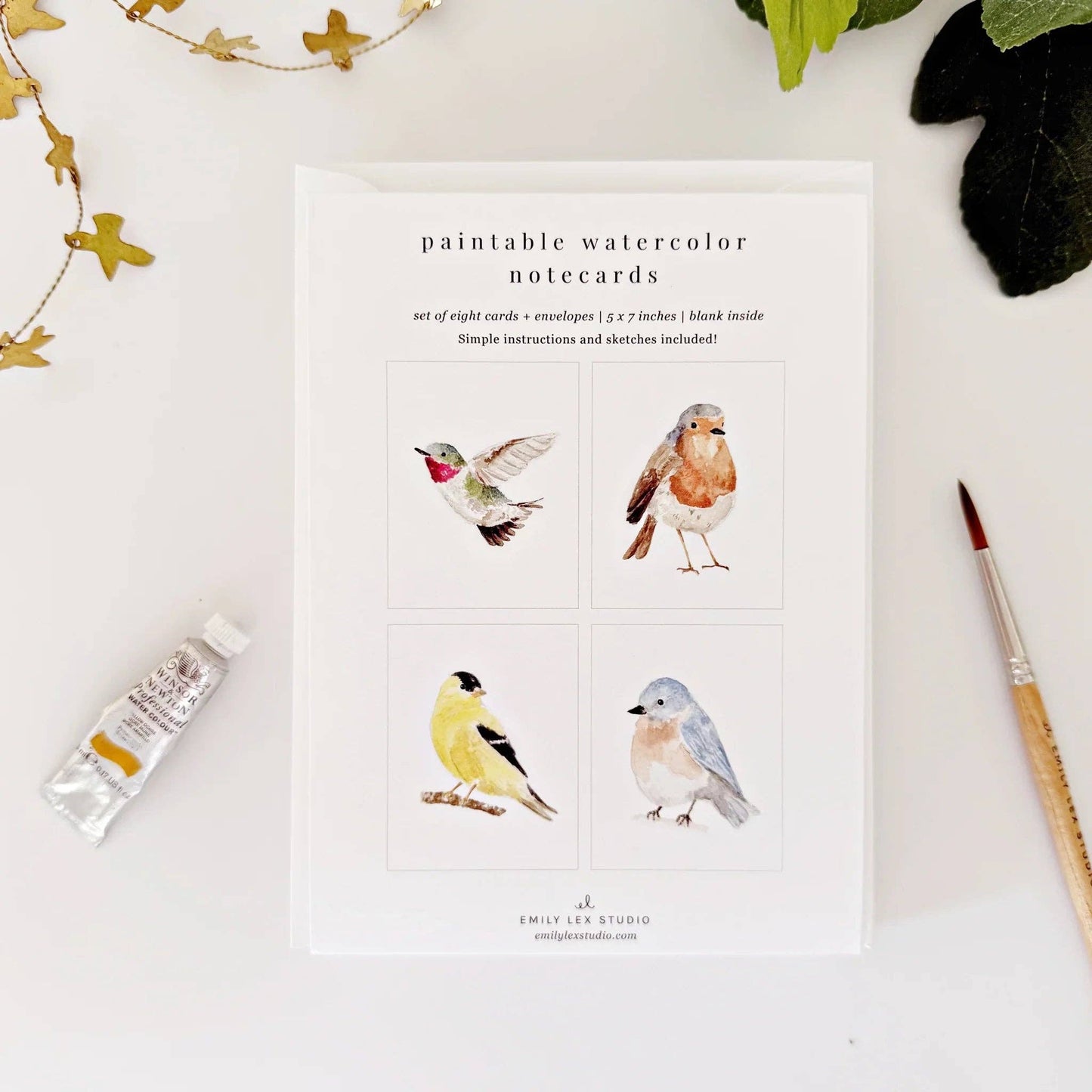 Watercolor Notecard Set