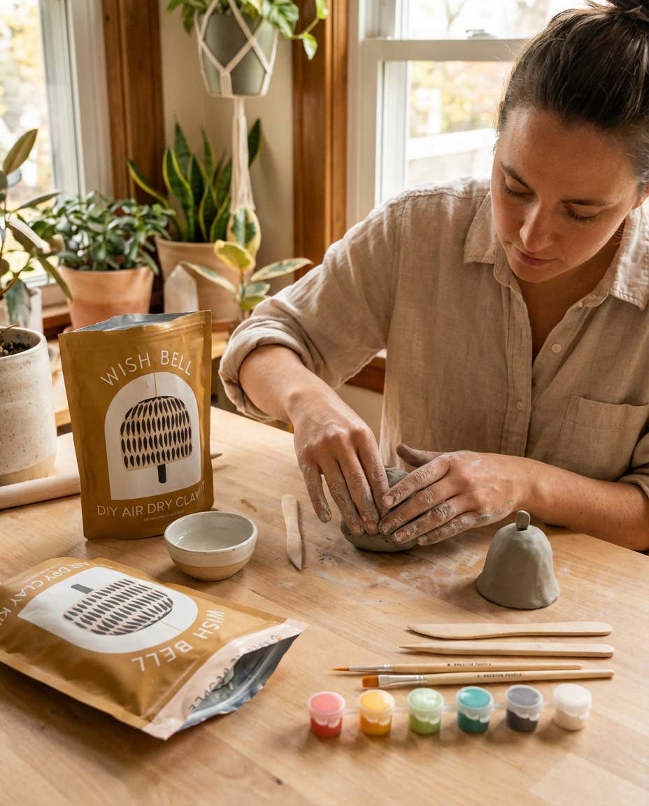 Wish Bell DIY Craft Clay Kit