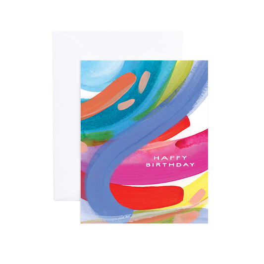 Rainbow Birthday Card