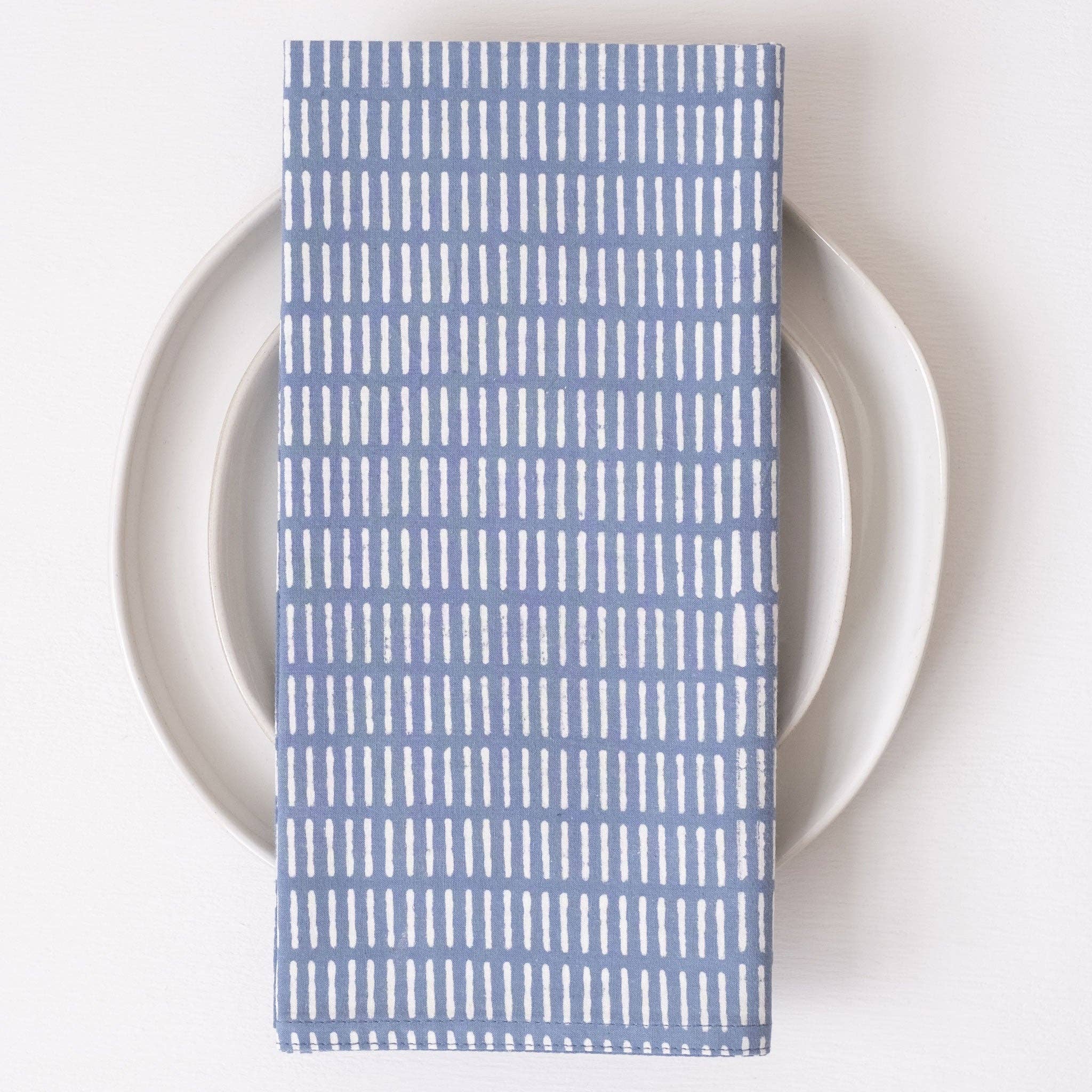 Graymarket Design Block Printed Napkins - Thumbnail 4