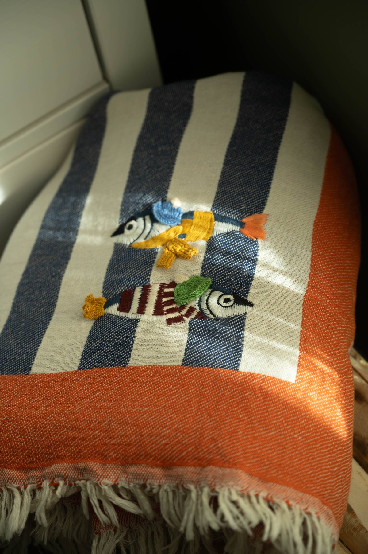 Maris Hand-Stitched Throw