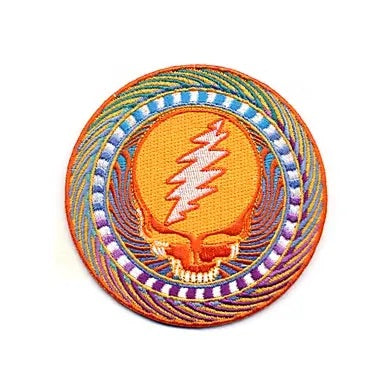 Steal Your Face Orange Patch