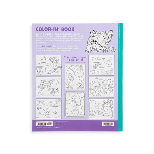 Color-in' Book - Outrageous Ocean