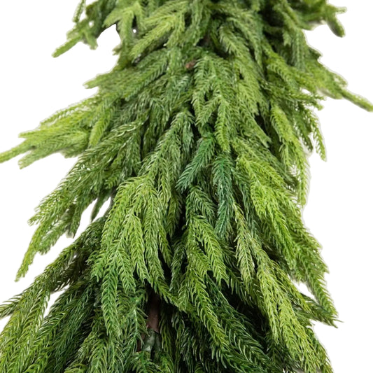 Real Touch Deluxe Norfolk Pine Garland - 96"