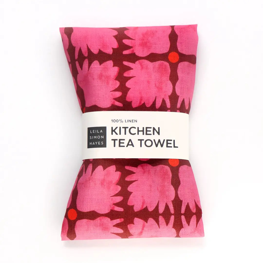 Desert Bloom Tea Towel