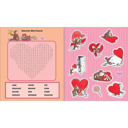 Curious George's V-Day Activity Book