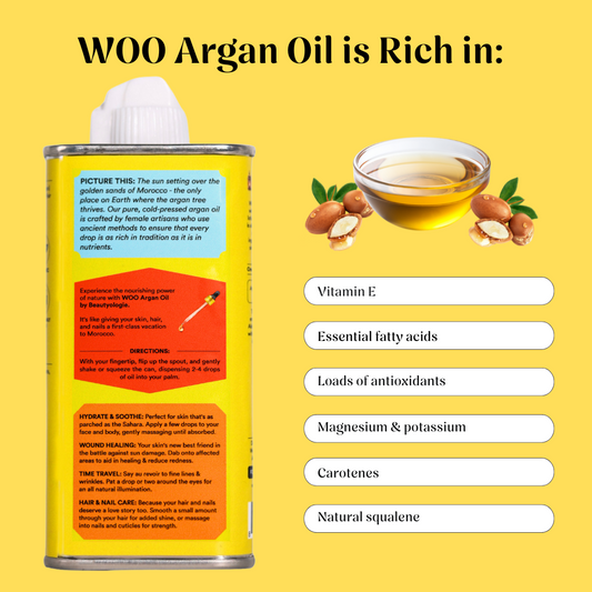Organic WOO Argan Oil