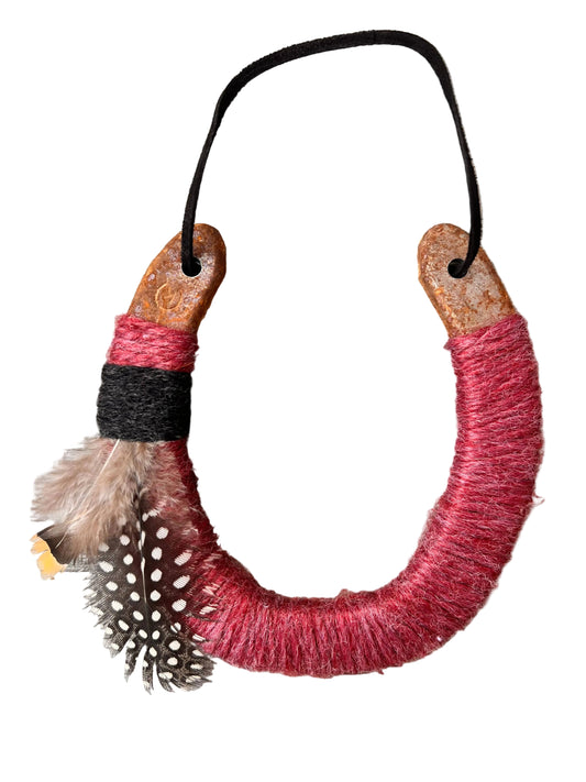 Up-cycled LUCKY Horseshoes