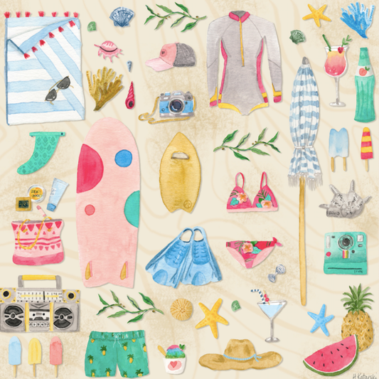 Beach Essentials Puzzle