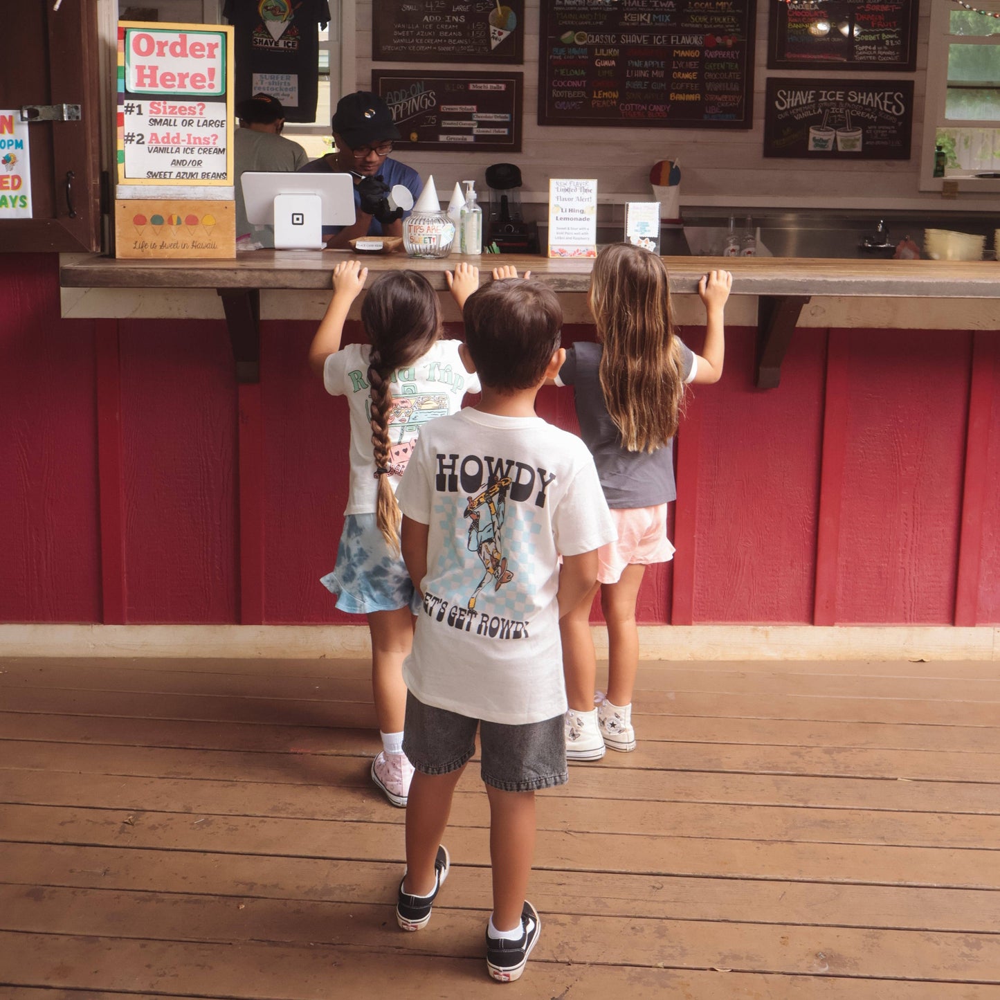 Howdy Let's Get Rowdy Kids Tee