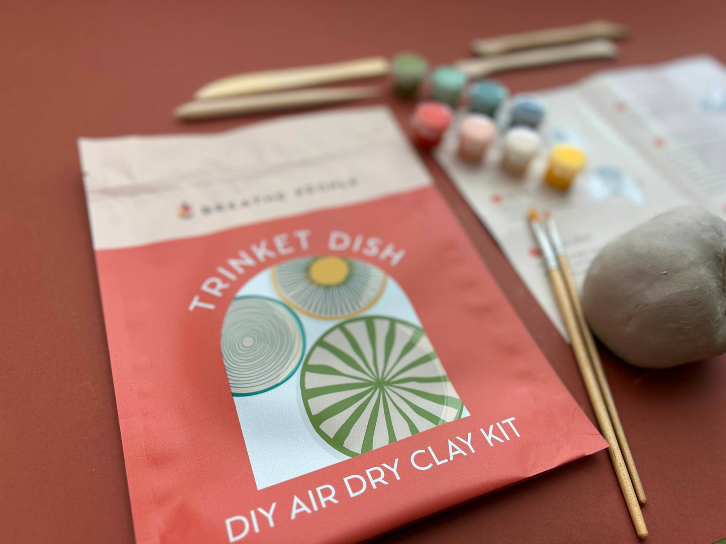 Trinket Dish DIY Craft Clay Kit