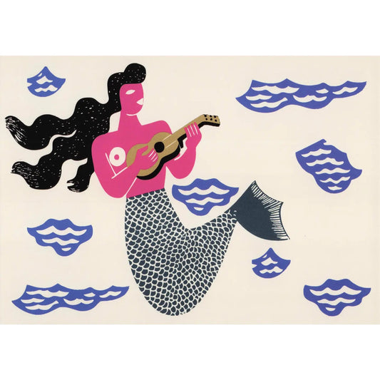Mermaid Post Card