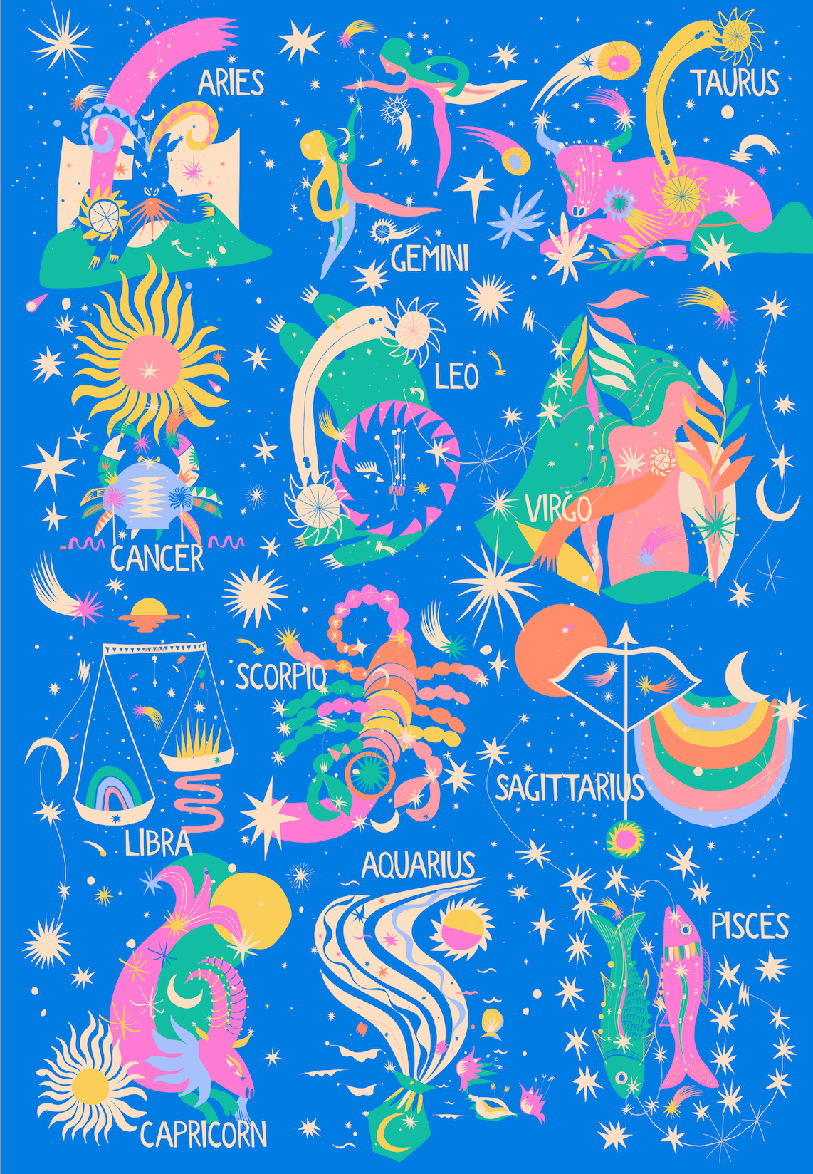The Stars, the Moon Puzzle