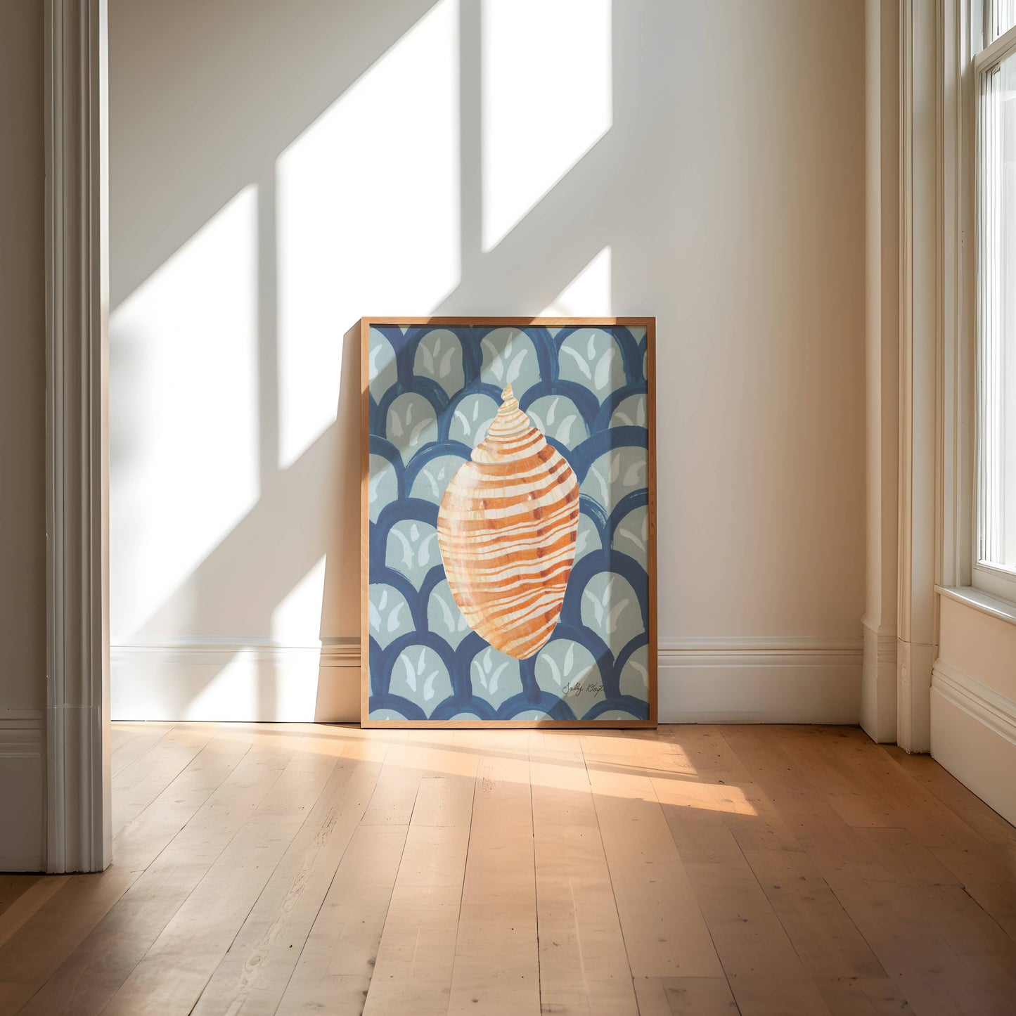 Orange Shell 5x7 Print
