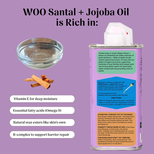 Organic WOO Santal + Jojoba Oil