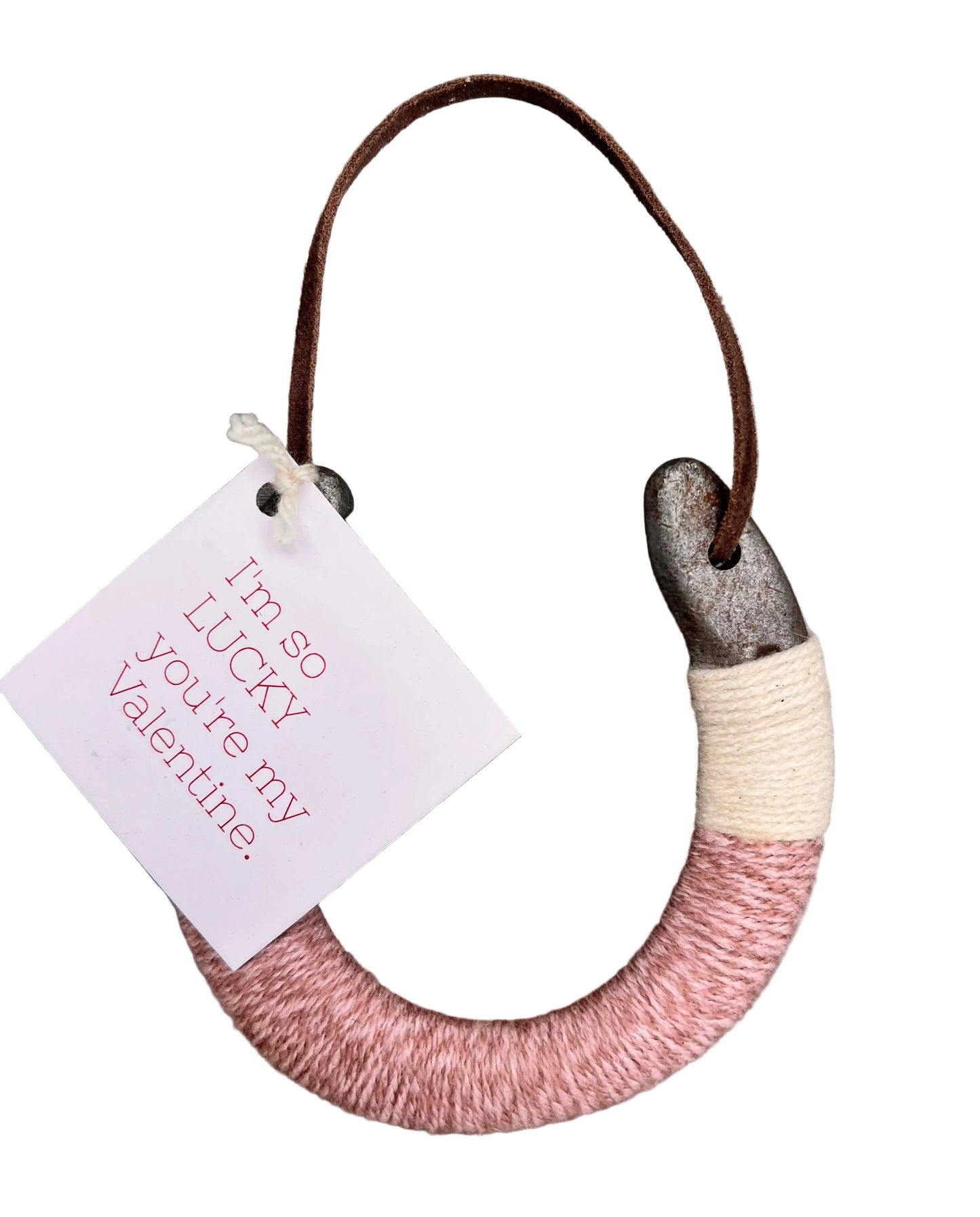 Up-cycled LUCKY Horseshoes