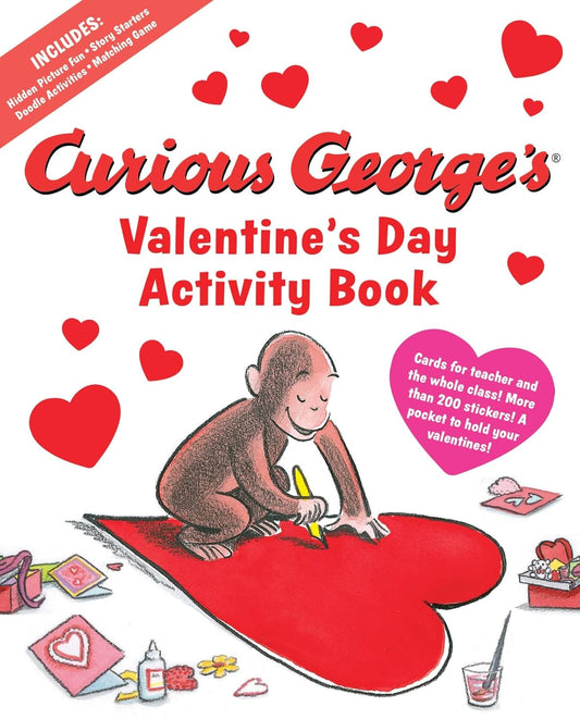 Curious George's V-Day Activity Book