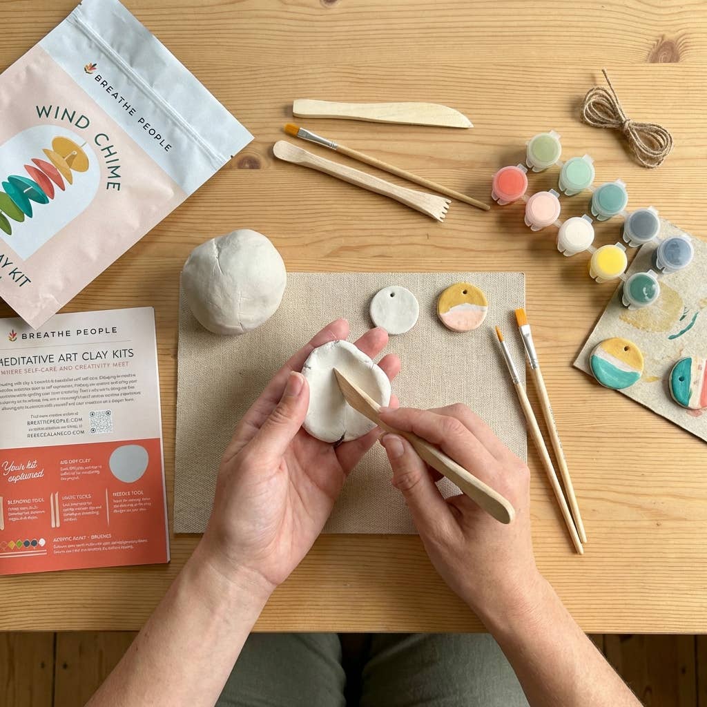 Wind Chimes DIY Craft Clay Kit