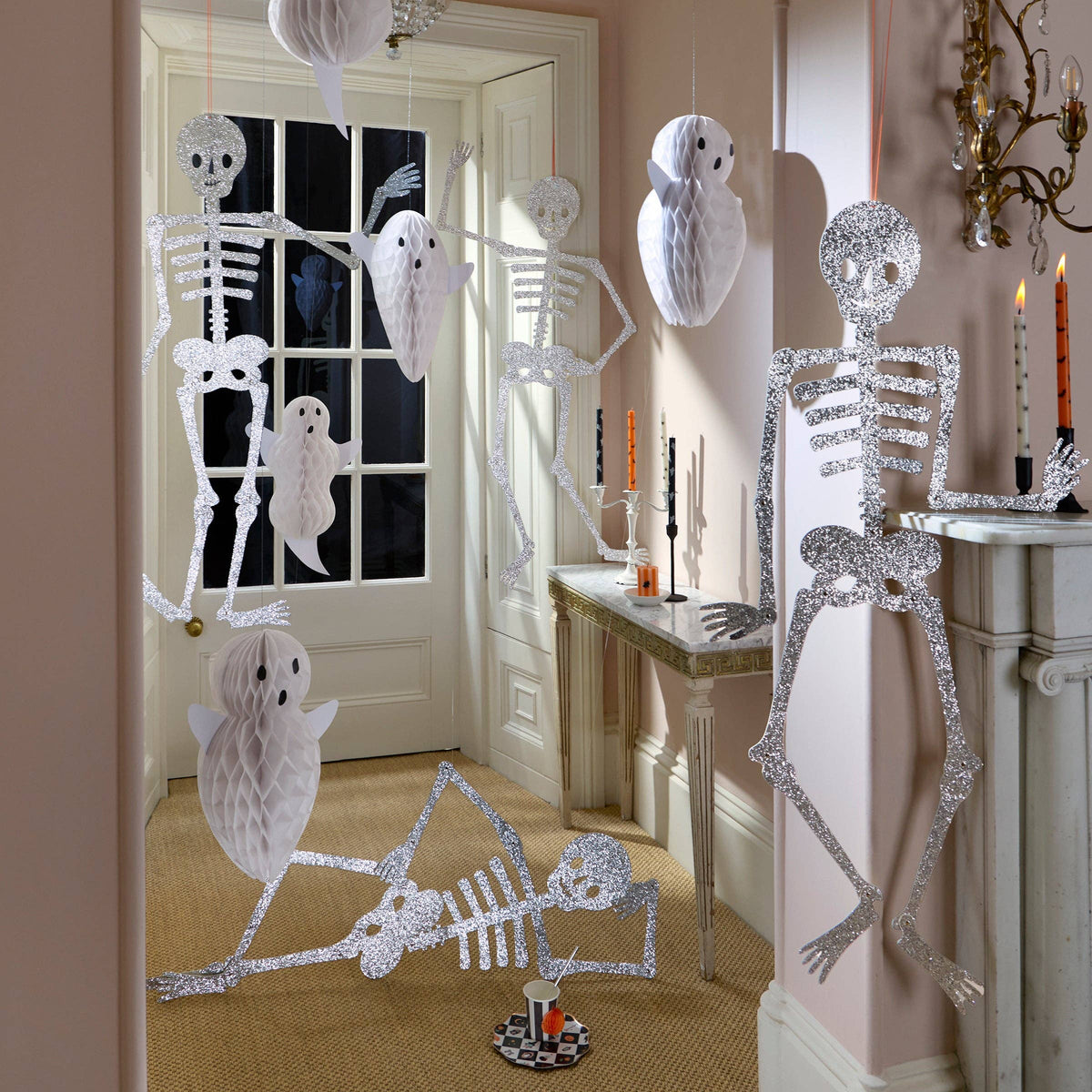 Glitter Skeleton Decoration