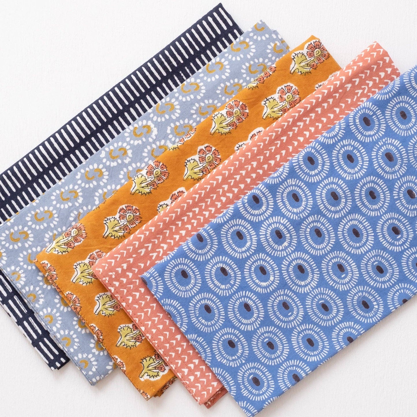 Block Print Napkins set/4