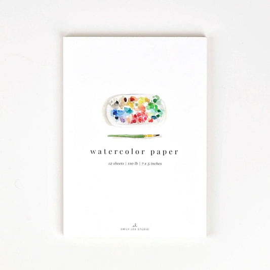8.5x11 Watercolor Paper