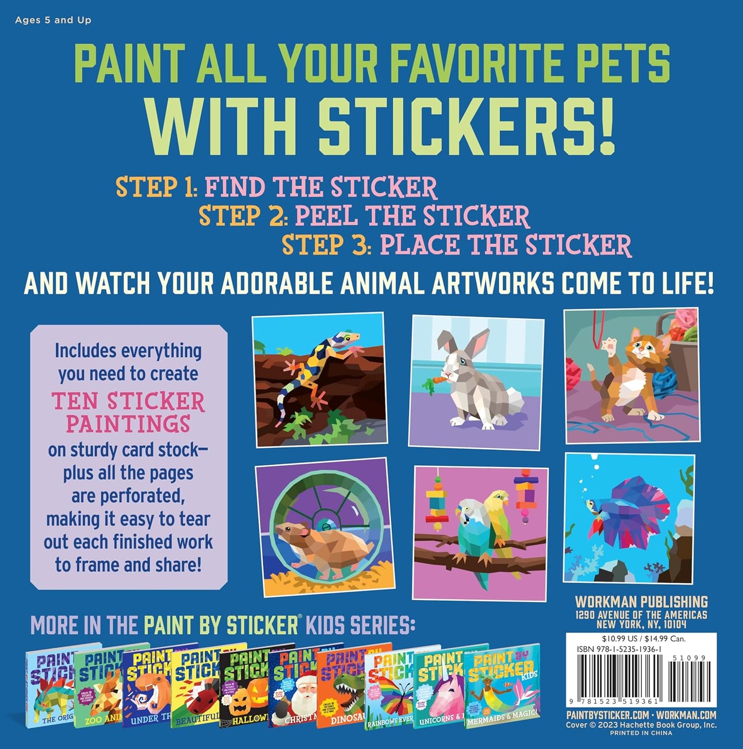 Paint by Sticker PETS