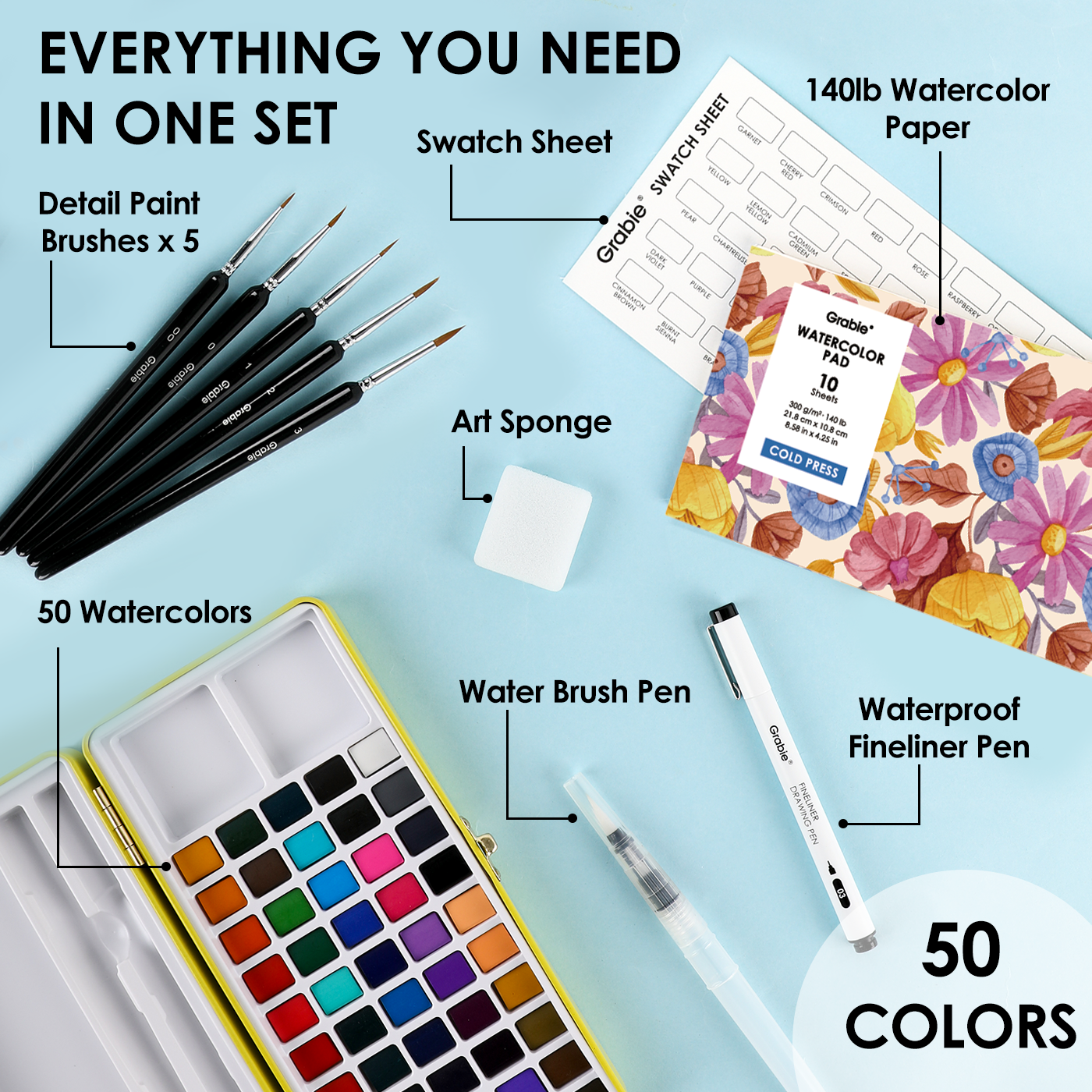 All-In-One Premium Watercolor