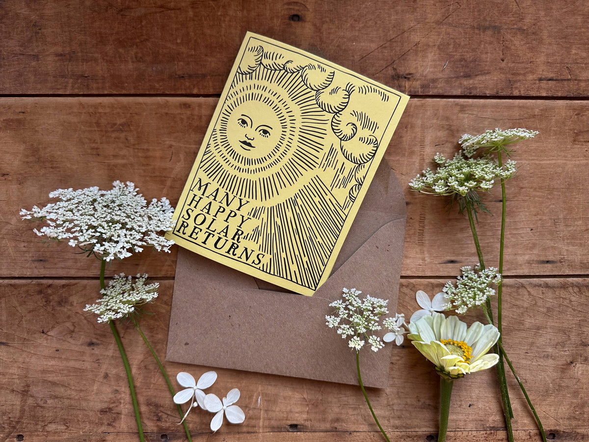 Birthday Solar Return Card