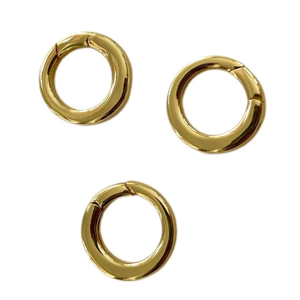 Gold-Plated Charm Holders