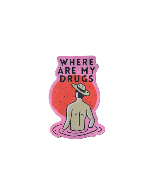 Where? Sticker