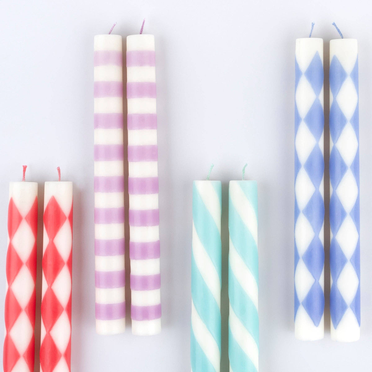 Patterned Table Candle