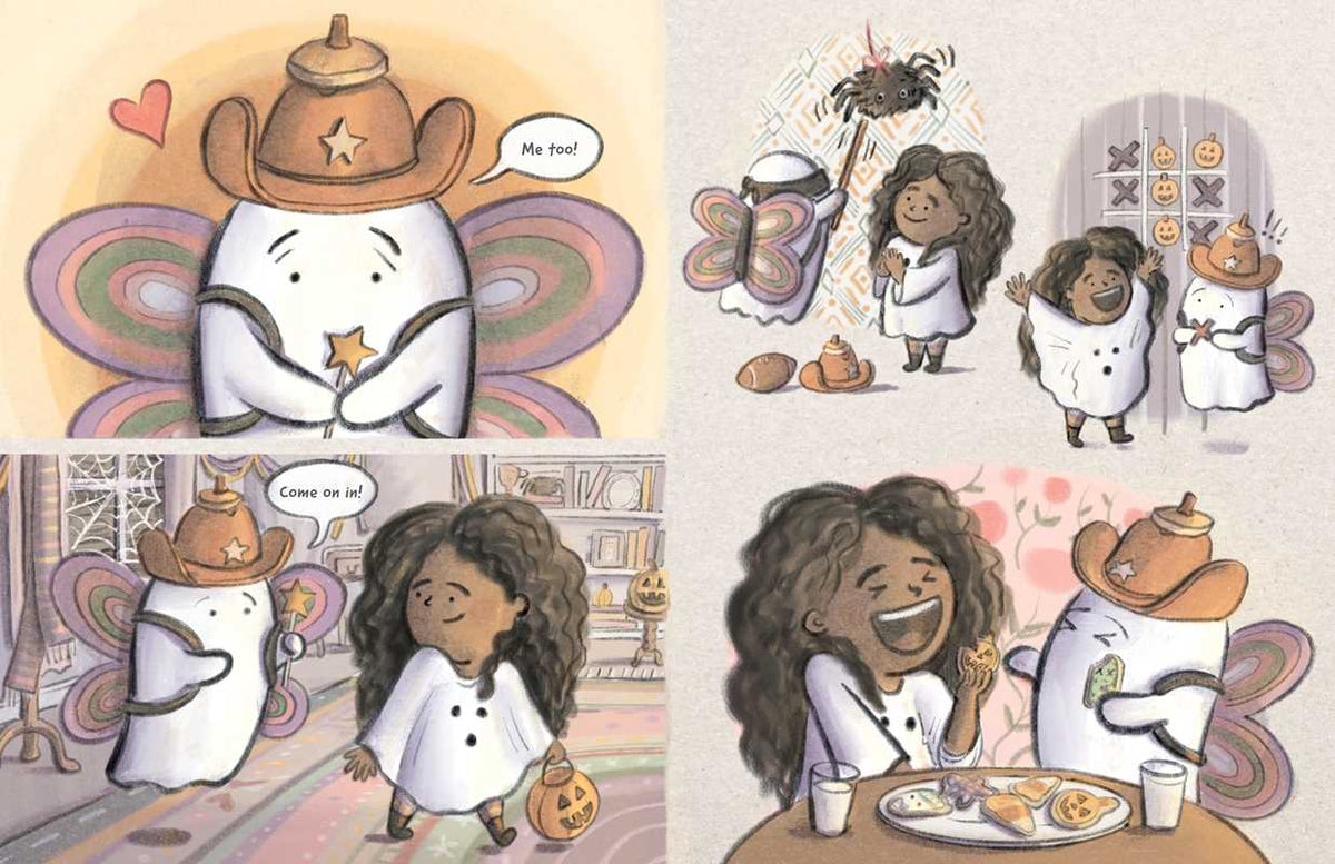 Little Ghost Makes a Friend