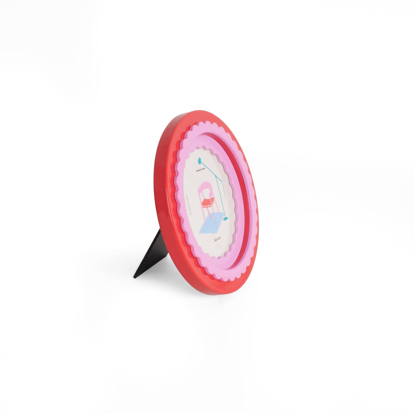 Round Glossy Photo Frame