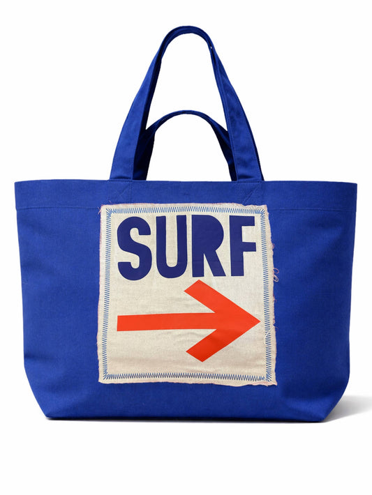 Surf This Way Oversized Cabana Bag