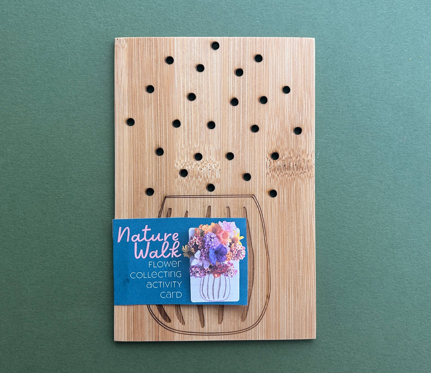 Flower Collecting Activity Board